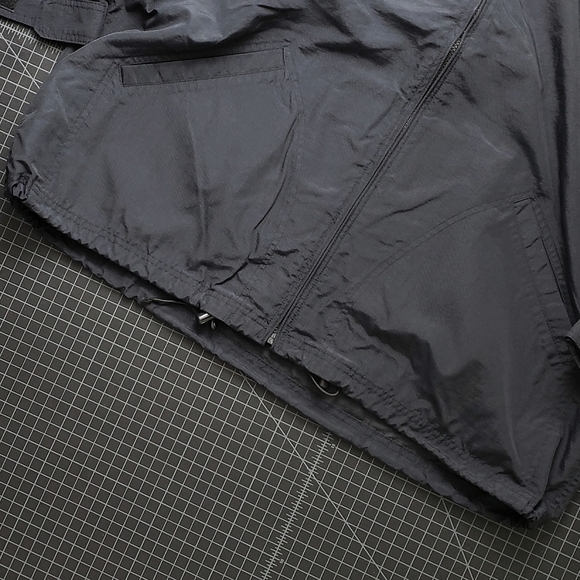 STRUCTURE WINDBREAKER JACKET - DARK NAVY - VINTAGE 90'S - Picture 4 of 11